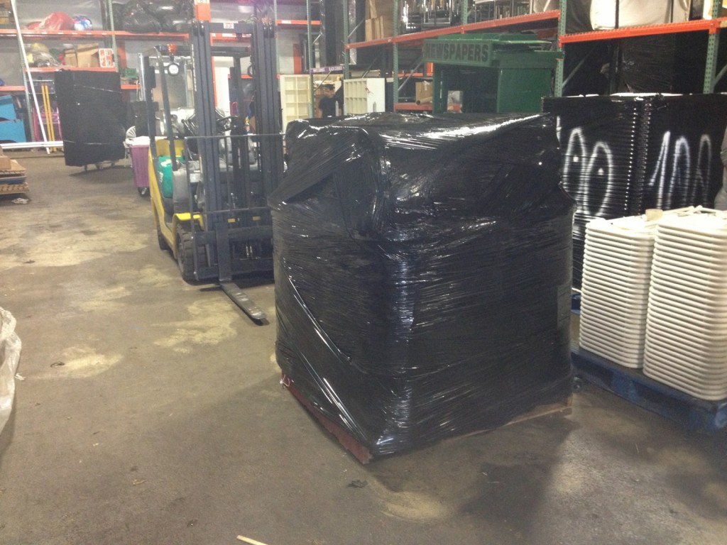 Shrink Wrapping Palletizing By Packing Service Inc. 