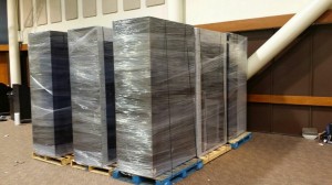 Shrink Wrap Palletizing- pack and load, pack and ship, packing company