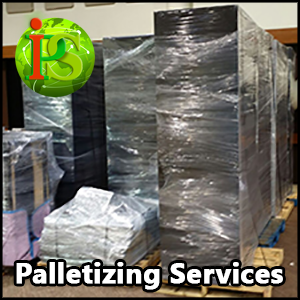 Our company can provide on-site Shrink Wrap Palletizing services nationwide with Guaranteed Flat Rate Quotes.