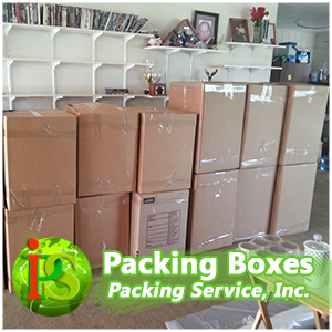 Packing and loading dozens of boxes can be quite a monumental task!