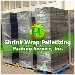 Our Palletizing Experts are ready to go on-site, to your location, and shrink wrap any items you need palletized.