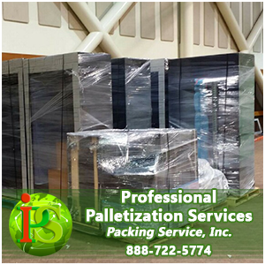 We provide On-Site Shrink Wrap Palletizing Services nationwide.