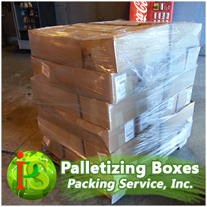 Our professionals are ready to provide you with On-Site Palletizing Services anywhere nationwide.