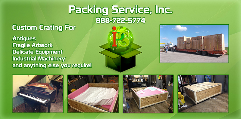 Custom Crating, Custom Crates, Wooden Crates, Crating and Shipping, Packing Service Inc