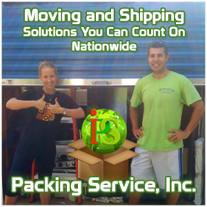 Moving and Shipping Services by Packing Service, Inc.