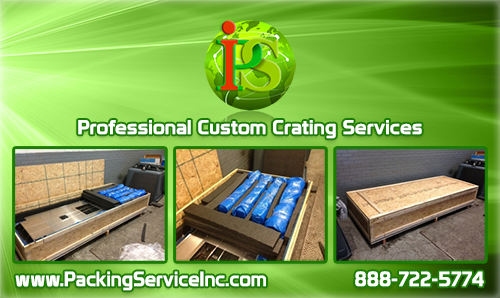 Professional On-Site Crating Services for Machinery, Delicate Equipment, Antique Furniture, and anything else you could require.