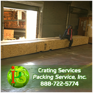 Crating Services, Packing and Crating, Machinery Crating, Crating Machinery with Packing Service Inc