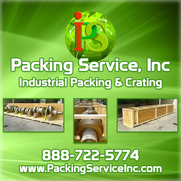 Industrial Crating, Custom Wooden Crates by Packing Service Inc