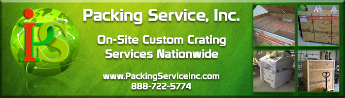 Crate and Ship, Crating Services, Custom Wooden Crating, Wooden Crates, Shipping Services by Packing Service Inc