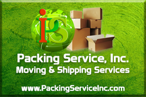 Moving and Shipping Service professionals of Packing Service Inc