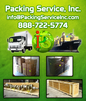 Professional Custom Wooden Crating and Shipping Services by Packing Service, Inc. 