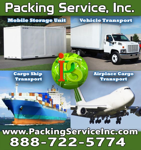 Domestic and InternationalShipping by Packing Service, Inc - 115