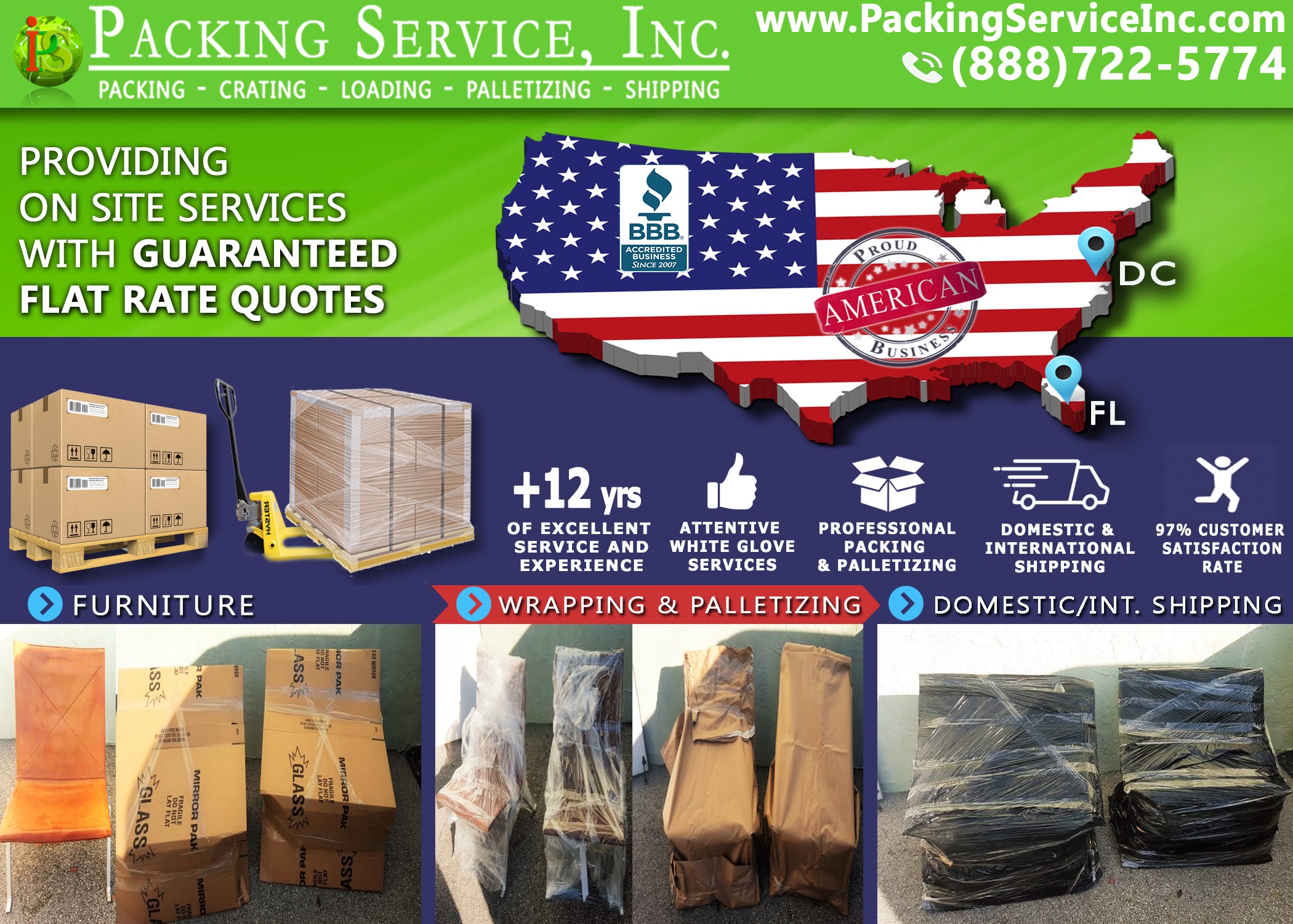 wrapping-2-chairs-and-shipping-from-florida-to-dc-with-packing-service-inc-822