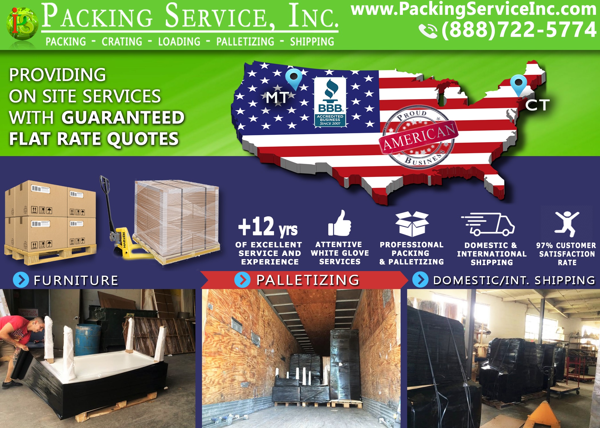 wrapping-new-furniture-palletizing-and-shipping-from-conneticut-to-montana-with-packing-service-inc-597