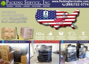 Wrapping and Palletizing Florida to Illinois